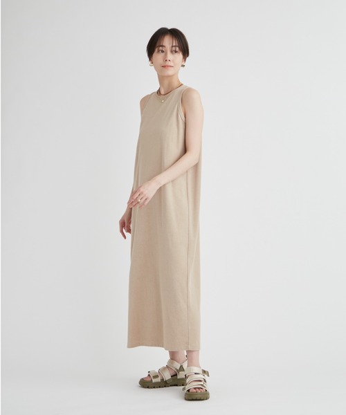 emmi（エミ）の「PlaX パイルコクーンワンピース（ワンピース