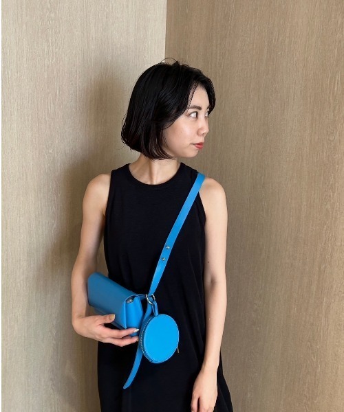 emmi（エミ）の「PlaX パイルコクーンワンピース（ワンピース・レディース・ベージュ/ブラウン/ブラック・FREE）」の5枚目の写真