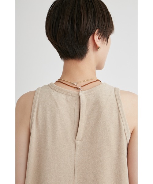 emmi（エミ）の「PlaX パイルコクーンワンピース（ワンピース・レディース・ベージュ/ブラウン/ブラック・FREE）」の12枚目の写真