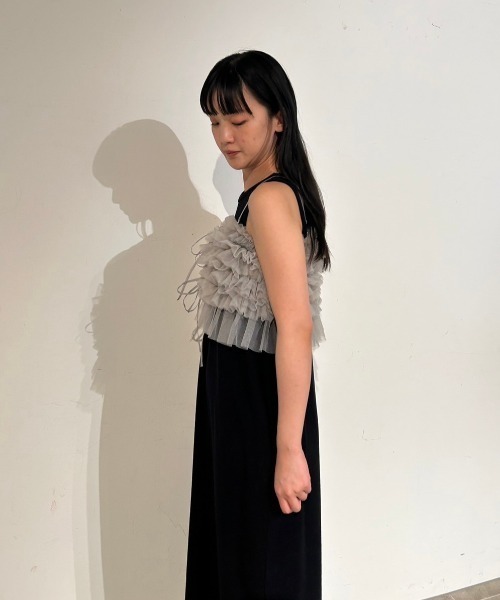 emmi（エミ）の「PlaX パイルコクーンワンピース（ワンピース・レディース・ベージュ/ブラウン/ブラック・FREE）」の21枚目の写真