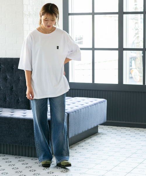 NANO universe(ナノユニバース)の「Eiji×nano・universeプリント 白Tシャツ半袖(Tシャツ/カットソー・メンズ・ホワイト系その他/ホワイト系その他3/ホワイト系その他5/ホワイト系その他4/ホワイト系その他2・S/M/L/XL)」の8枚目の写真