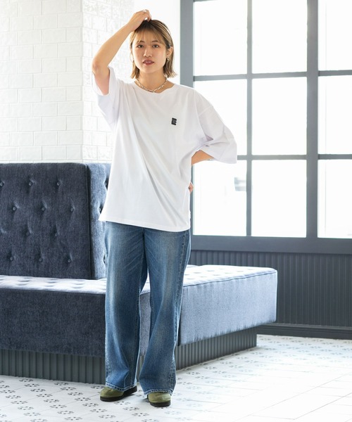 NANO universe(ナノユニバース)の「Eiji×nano・universeプリント 白Tシャツ半袖(Tシャツ/カットソー・メンズ・ホワイト系その他/ホワイト系その他3/ホワイト系その他5/ホワイト系その他4/ホワイト系その他2・S/M/L/XL)」の9枚目の写真
