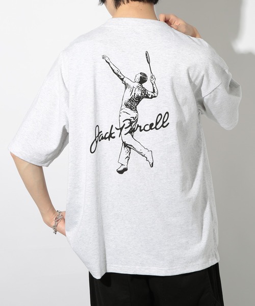 CONVERSE（コンバース）の「【CONVERSE】天竺チャックテイラーグラフィック半袖Tee 4222-4800（Tシャツ/カットソー・メンズ・ライトグレー系3/ブラック系その他2/ライトグレー/ブラック系その他3/ホワイト/ライトグレー系2/ブラック/ホワイト系その他3/ホワイト系その他2・L/M/S）」の9枚目の写真