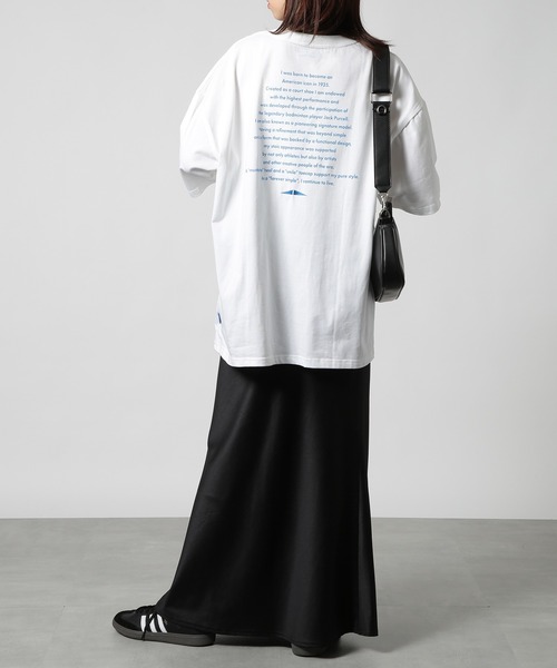CONVERSE（コンバース）の「【CONVERSE】天竺チャックテイラーグラフィック半袖Tee 4222-4800（Tシャツ/カットソー・メンズ・ライトグレー系3/ブラック系その他2/ライトグレー/ブラック系その他3/ホワイト/ライトグレー系2/ブラック/ホワイト系その他3/ホワイト系その他2・L/M/S）」の12枚目の写真