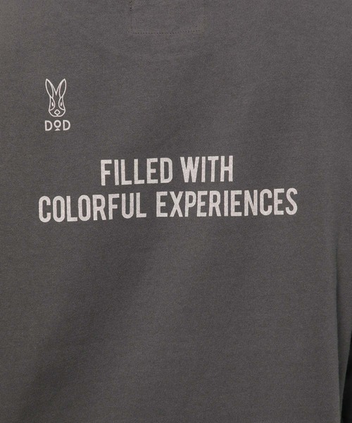 niko and...（ニコアンド）の「【DOD(ディーオーディー)】コラボ イツカノチュニックTシャツ（Tシャツ/カットソー・レディース・ホワイト/スモーク/オフホワイト・FREE）」の12枚目の写真