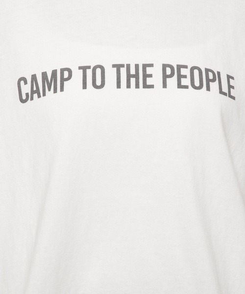 niko and...（ニコアンド）の「【DOD(ディーオーディー)】コラボ イツカノチュニックTシャツ（Tシャツ/カットソー・レディース・ホワイト/スモーク/オフホワイト・FREE）」の13枚目の写真