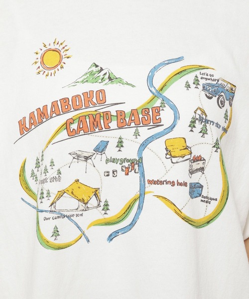 niko and...（ニコアンド）の「【DOD(ディーオーディー)】コラボ イツカノチュニックTシャツ（Tシャツ/カットソー・レディース・ホワイト/スモーク/オフホワイト・FREE）」の15枚目の写真