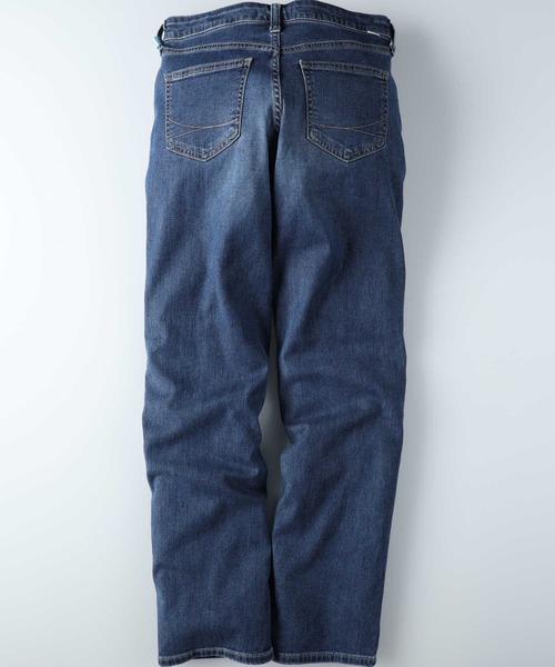 SOMETHING(サムシング)の「【SOMETHING】SUMMERSTRAIGHT(デニムパンツ・レディース・ライトインディゴブルー・26inch/27inch/28inch/29inch/30inch)」の3枚目の写真