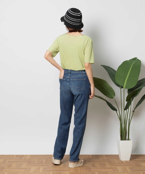 SOMETHING(サムシング)の「【SOMETHING】SUMMERSTRAIGHT(デニムパンツ・レディース・ライトインディゴブルー・26inch/27inch/28inch/29inch/30inch)」の18枚目の写真