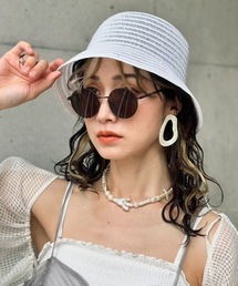 polcadot | SHEER PAPER HAT/シアーブレード ペーパーハット(ハット)