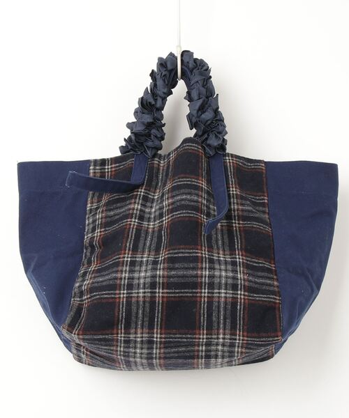 セール/ブランド古着】チェック柄ハンドバッグ（ハンドバッグ  