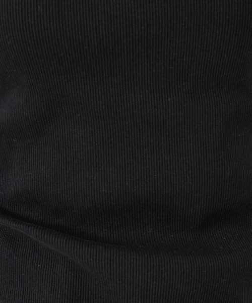 qualite scape（カリテ スケープ）の「リブノースリーブトップ（Tシャツ/カットソー・レディース・ホワイト/ブラック/ブラウン/イエロー・フリー）」の14枚目の写真