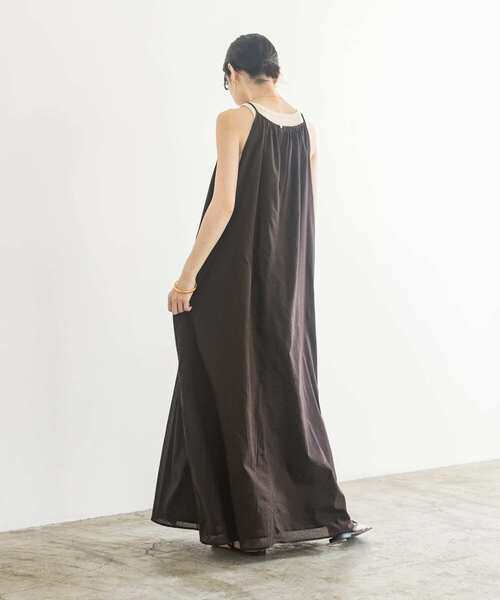 URBAN RESEARCH（アーバンリサーチ）の「『MADE IN JAPAN』アメリカンスリーブタンクトップ（タンクトップ・レディース・ベージュ/ボルドー/ピンク/オフホワイト・FREE）」の6枚目の写真