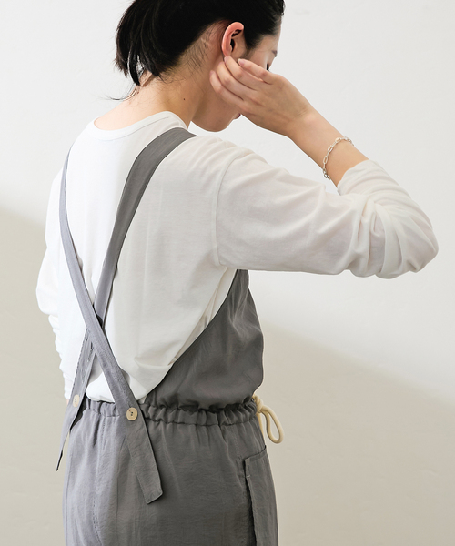 IENA（イエナ）の「ATON / エイトン 別注 FRESCA SINGLE JERSEY ロング