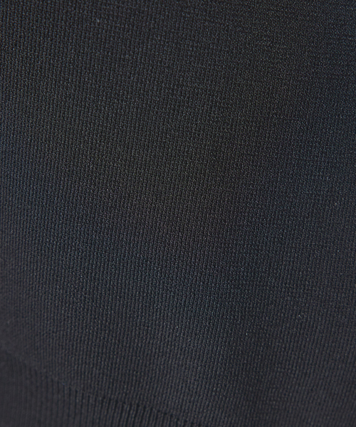 qualite(カリテ)の「レーヨンストレッチオープンカラーシャツ/サマーニット/夏服/オフィスカジュアル(Tシャツ/カットソー・レディース・ブラック/ベージュ/オフホワイト・フリー)」の13枚目の写真