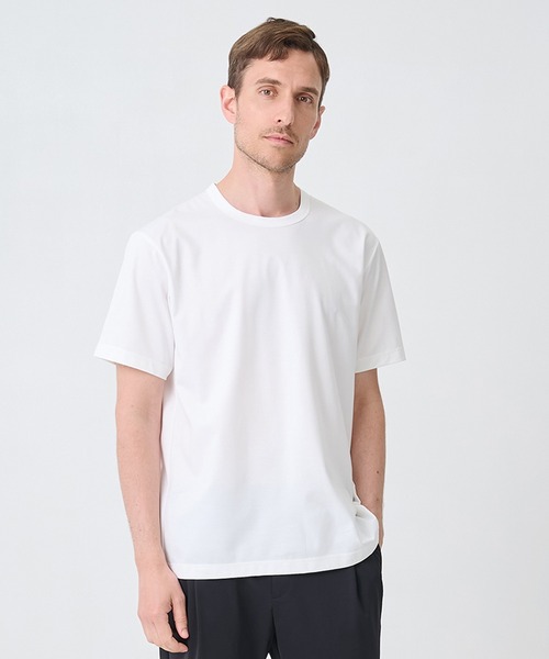 THE TOKYO(ザトウキョウ)の「もう汗(焦)らない汗染み,汚れ抑制/ソロテックスショートスリーブTシャツ(Tシャツ/カットソー・メンズ・グレー/ブラック/ホワイト/ダークネイビー/ダークグリーン・48/50/44/46)」の6枚目の写真