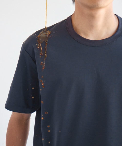 THE TOKYO(ザトウキョウ)の「もう汗(焦)らない汗染み,汚れ抑制/ソロテックスショートスリーブTシャツ(Tシャツ/カットソー・メンズ・グレー/ブラック/ホワイト/ダークネイビー/ダークグリーン・48/50/44/46)」の10枚目の写真