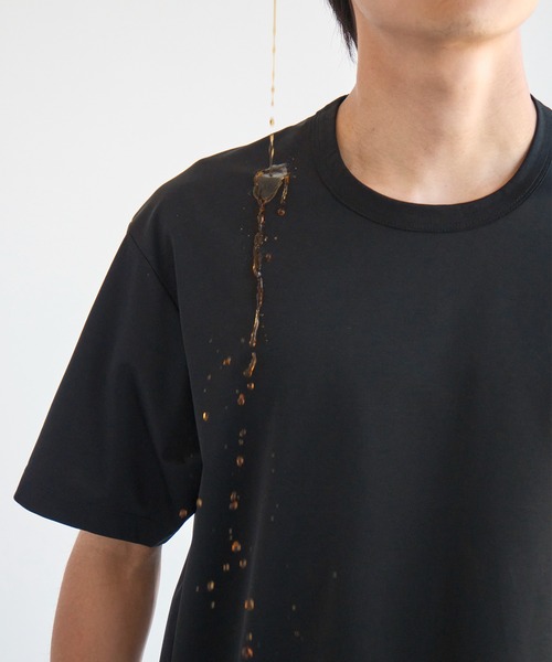 THE TOKYO(ザトウキョウ)の「もう汗(焦)らない汗染み,汚れ抑制/ソロテックスショートスリーブTシャツ(Tシャツ/カットソー・メンズ・グレー/ブラック/ホワイト/ダークネイビー/ダークグリーン・48/50/44/46)」の7枚目の写真