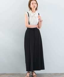 URBAN RESEARCH ROSSO WOMEN | サス付きタックワイドパンツ(その他パンツ)