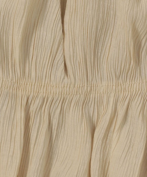 LOWRYS FARM（ローリーズファーム）の「ヨウリュウシャーリング６Ｓ 116607（シャツ/ブラウス・レディース・ブラック/ベージュ/アイボリー/グリーン・FREE）」の10枚目の写真