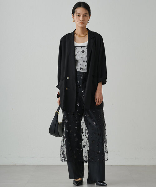 LOUNGEDRESS（ラウンジドレス）の「スパンコールキャミワンピース  