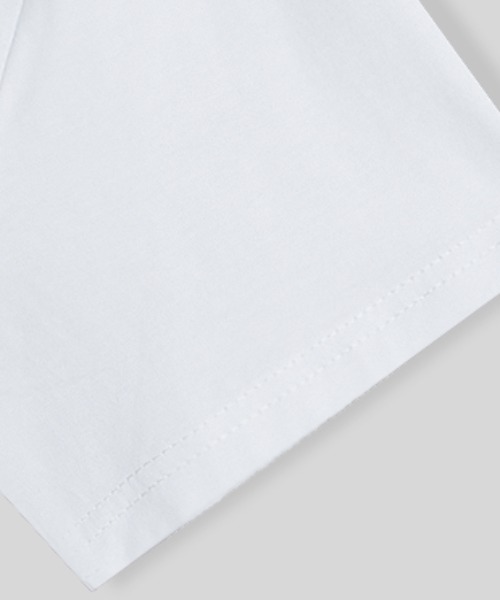 COCOMOMO(ココモモ)の「ロゴTシャツ クルーネック半袖T コットン100%(Tシャツ/カットソー・レディース・ブラック/ホワイト/ブラウン/ピンク/ブルー/グレー・M/L)」の19枚目の写真