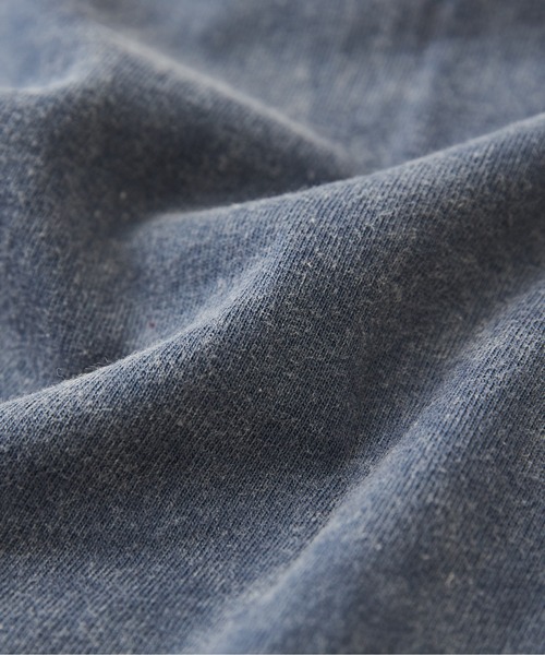 CUBE SUGAR（キューブシュガー）の「リメイク風切替ドルマンスリーブ7分袖Tシャツ（Tシャツ/カットソー・レディース・チャコールグレー/グレー/マルチ/パープル・M）」の18枚目の写真