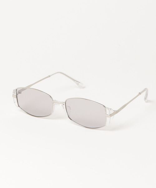 MGV(エムジーヴィー)の「Vintage Style Square Sunglasses(サングラス・メンズ・シルバー/ブラック/ゴールド・FREE)」の2枚目の写真