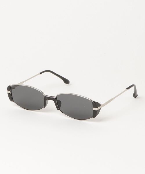 MGV(エムジーヴィー)の「Vintage Style Square Sunglasses(サングラス・メンズ・シルバー/ブラック/ゴールド・FREE)」の10枚目の写真