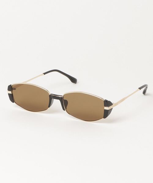 MGV(エムジーヴィー)の「Vintage Style Square Sunglasses(サングラス・メンズ・シルバー/ブラック/ゴールド・FREE)」の11枚目の写真
