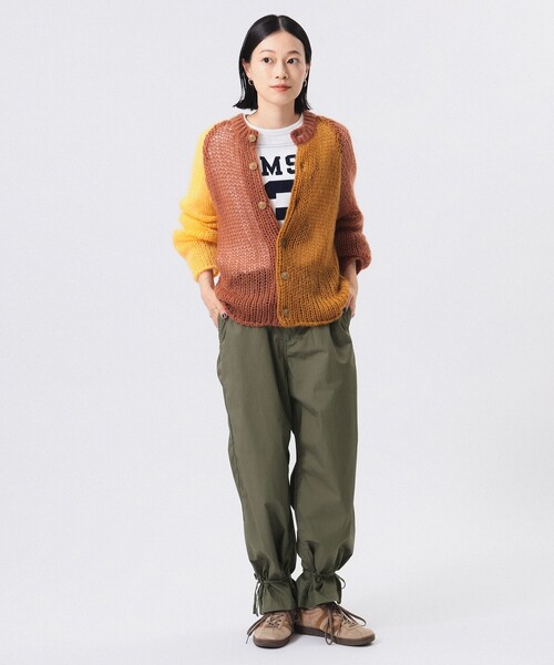 BEAMS BOY（ビームスボーイ）の「コットン ミリタリー パンツ（その他パンツ・レディース・ベージュ/オリーブ・ONE SIZE）」の10枚目の写真