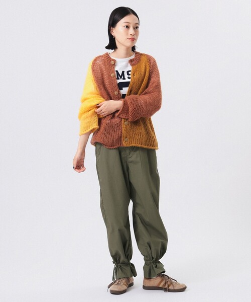 BEAMS BOY（ビームスボーイ）の「コットン ミリタリー パンツ（その他パンツ・レディース・ベージュ/オリーブ・ONE SIZE）」の11枚目の写真