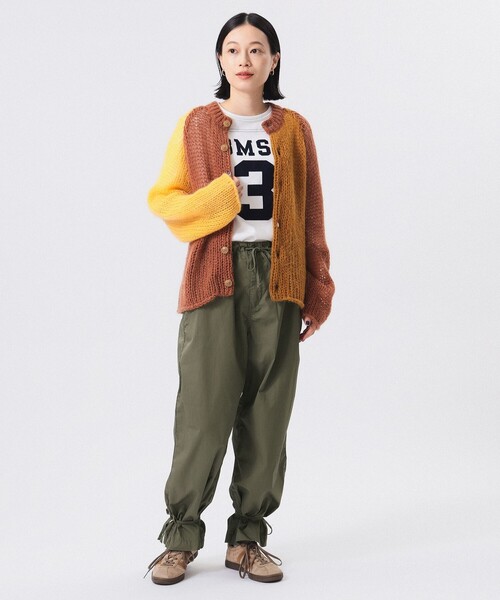 BEAMS BOY（ビームスボーイ）の「コットン ミリタリー パンツ（その他パンツ・レディース・ベージュ/オリーブ・ONE SIZE）」の12枚目の写真