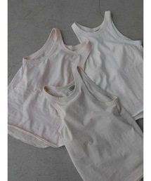 cup-in recycled fabric american sleeve tops
