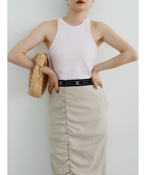 【セール】cup-in recycled fabric american sleeve tops（タンクトップ）｜Katrin TOKYO（カトリーントーキョー）