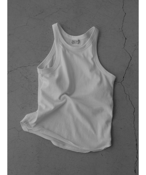 【セール】cup-in recycled fabric american sleeve tops（タンクトップ）｜Katrin TOKYO（カトリーントーキョー）