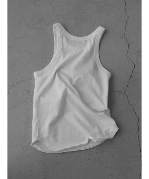 【セール】cup-in recycled fabric american sleeve tops（タンクトップ）｜Katrin TOKYO（カトリーントーキョー）