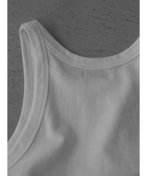 【セール】cup-in recycled fabric american sleeve tops（タンクトップ）｜Katrin TOKYO（カトリーントーキョー）