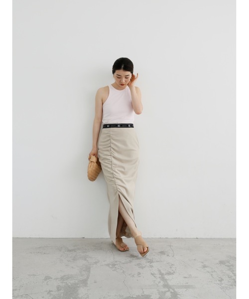 【セール】cup-in recycled fabric american sleeve tops（タンクトップ）｜Katrin TOKYO（カトリーントーキョー）