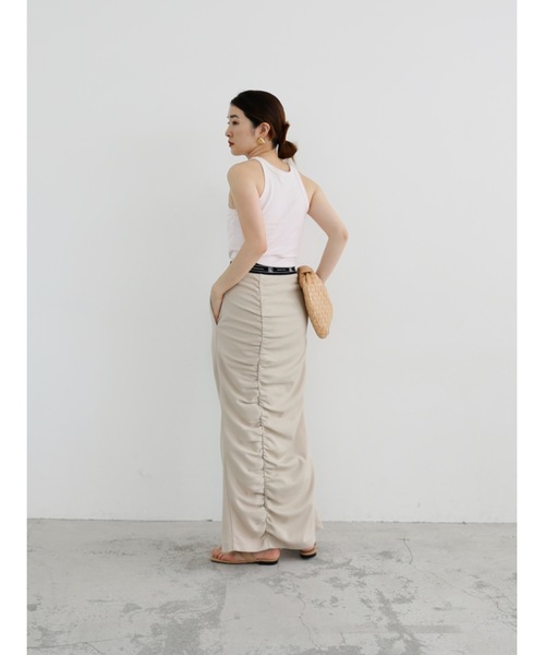 【セール】cup-in recycled fabric american sleeve tops（タンクトップ）｜Katrin TOKYO（カトリーントーキョー）
