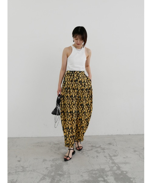 【セール】cup-in recycled fabric american sleeve tops（タンクトップ）｜Katrin TOKYO（カトリーントーキョー）