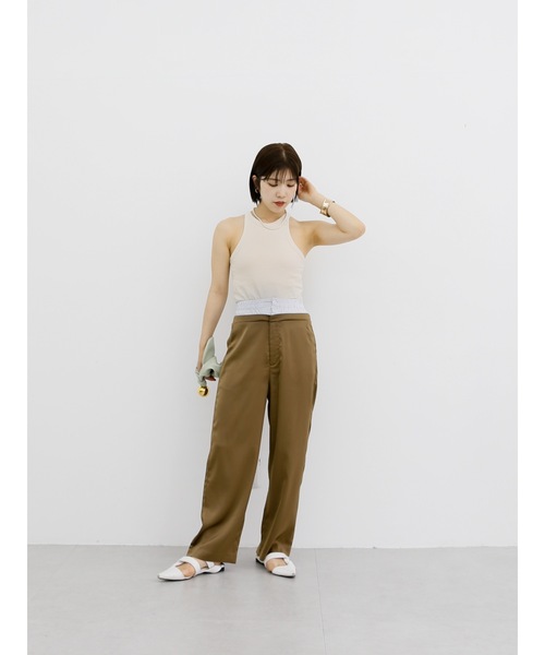 【セール】cup-in recycled fabric american sleeve tops（タンクトップ）｜Katrin TOKYO（カトリーントーキョー）