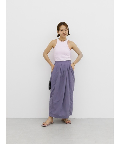 【セール】cup-in recycled fabric american sleeve tops（タンクトップ）｜Katrin TOKYO（カトリーントーキョー）