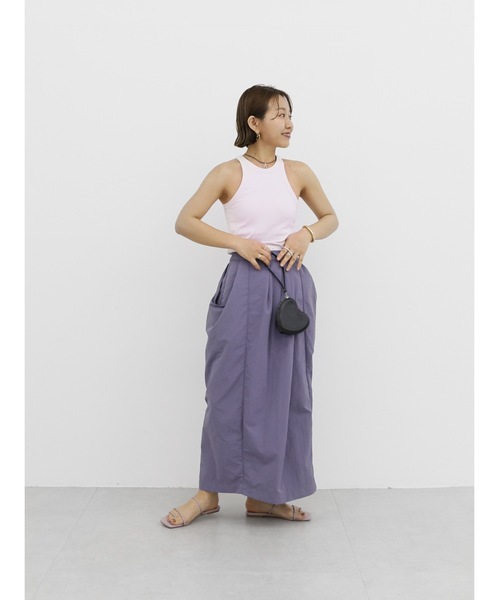 【セール】cup-in recycled fabric american sleeve tops（タンクトップ）｜Katrin TOKYO（カトリーントーキョー）