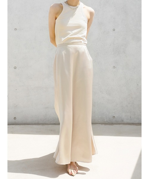 【セール】cup-in recycled fabric american sleeve tops（タンクトップ）｜Katrin TOKYO（カトリーントーキョー）