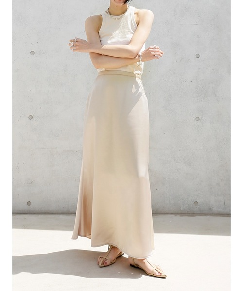 【セール】cup-in recycled fabric american sleeve tops（タンクトップ）｜Katrin TOKYO（カトリーントーキョー）