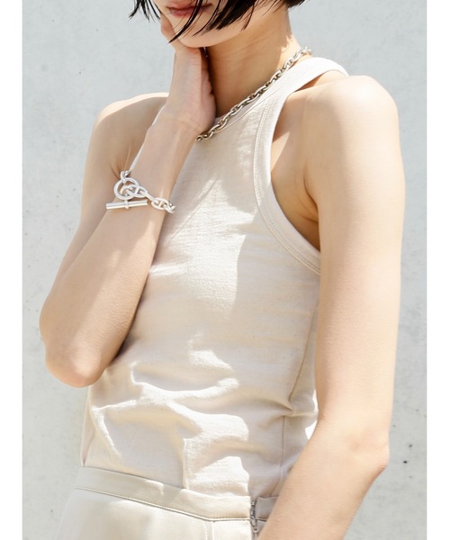 【セール】cup-in recycled fabric american sleeve tops（タンクトップ）｜Katrin TOKYO（カトリーントーキョー）
