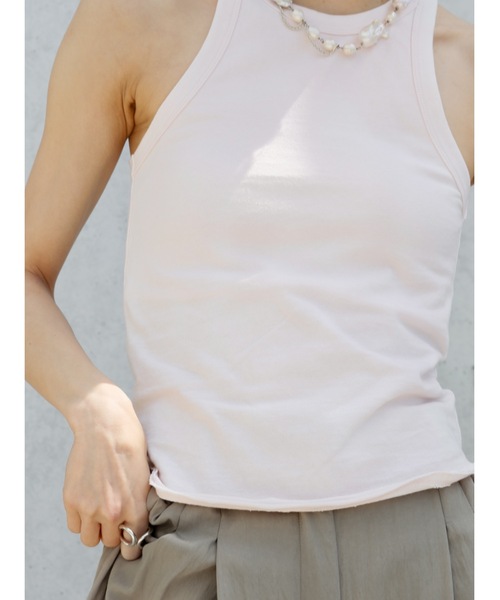 【セール】cup-in recycled fabric american sleeve tops（タンクトップ）｜Katrin TOKYO（カトリーントーキョー）