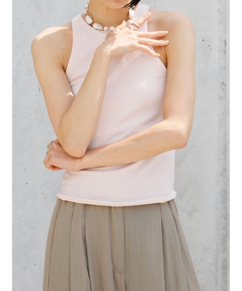【セール】cup-in recycled fabric american sleeve tops（タンクトップ）｜Katrin TOKYO（カトリーントーキョー）