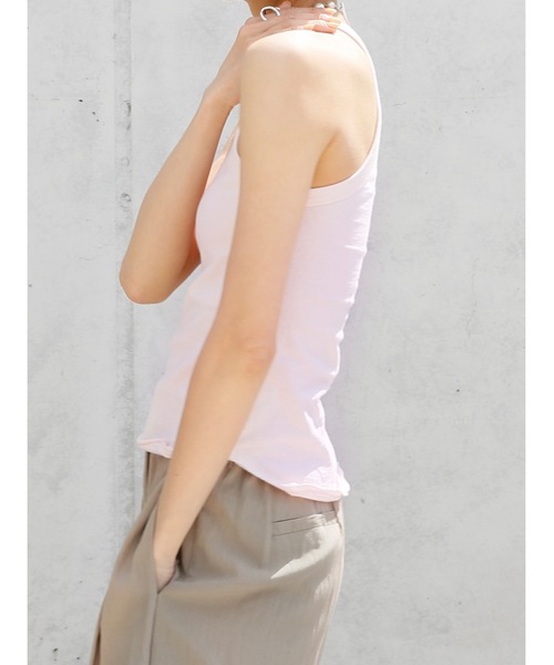 【セール】cup-in recycled fabric american sleeve tops（タンクトップ）｜Katrin TOKYO（カトリーントーキョー）
